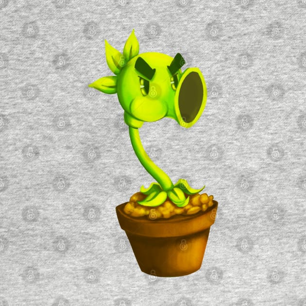 Repeater (Angry Peashooter) by B A3x